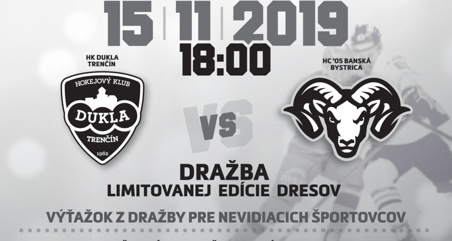 Trenčania podporia športovcov so zrakovým postihnutím, zápas odohrajú v špeciálnych dresoch