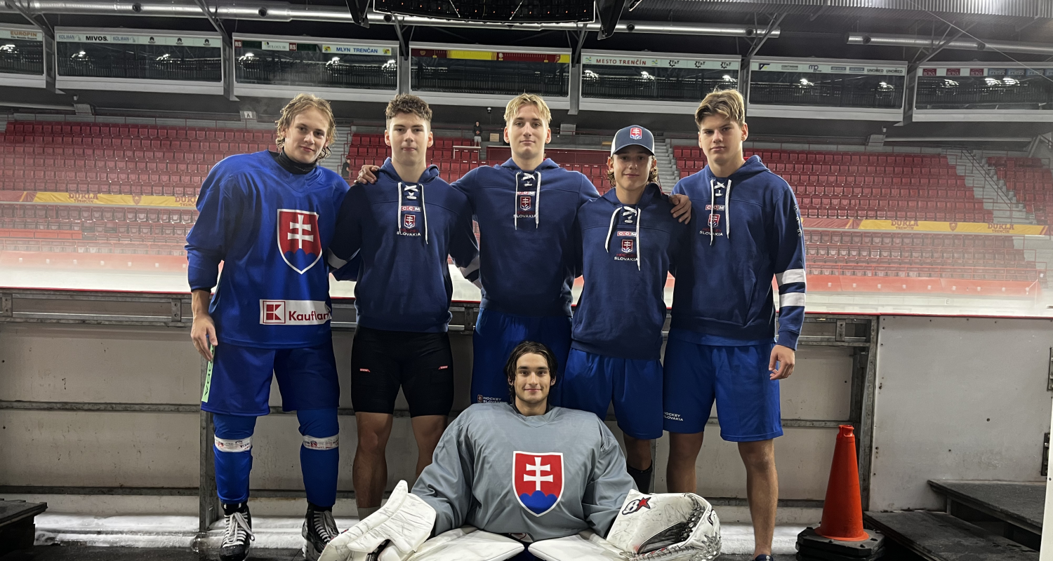 Zastúpenie Dukly Trenčín na Hlinka Gretzky Cup 2023