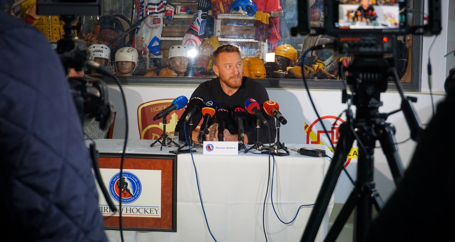 Marián Hossa ako tretí slovenský hráč v Hokejovej sieni slávy 