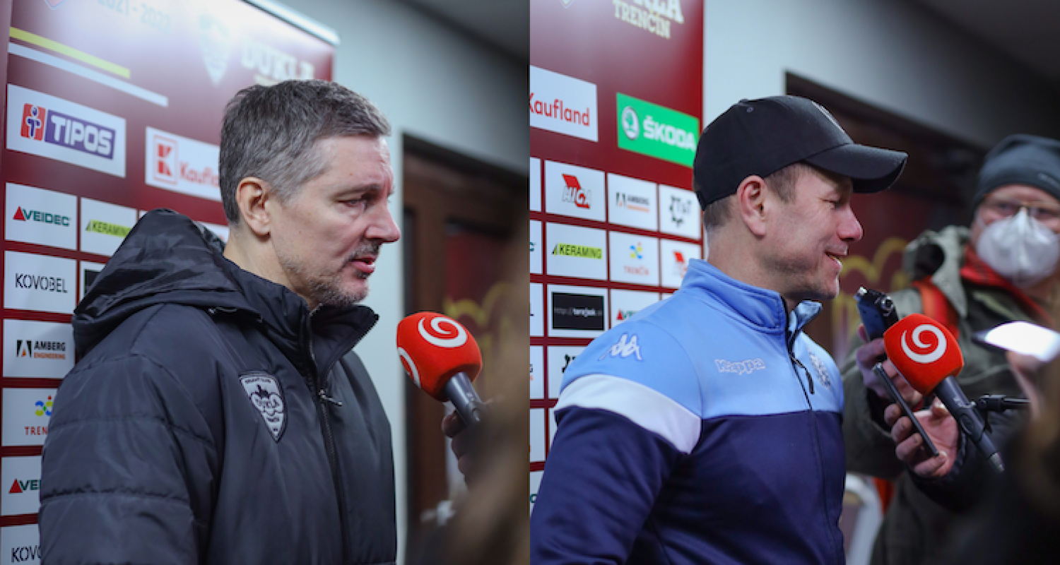 Vyjadrenie trénerov po nedeľňajšom zápase proti Nitre 