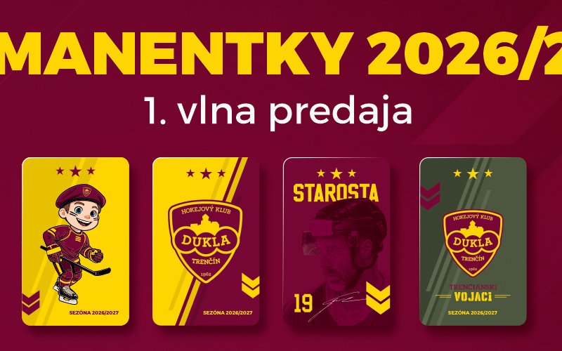 Predaj permanentiek pre sezónu 2026/2027