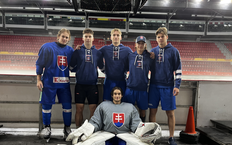 Zastúpenie Dukly Trenčín na Hlinka Gretzky Cup 2023